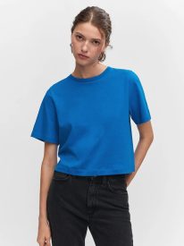 Mango Women T-shirt Short Sleeve